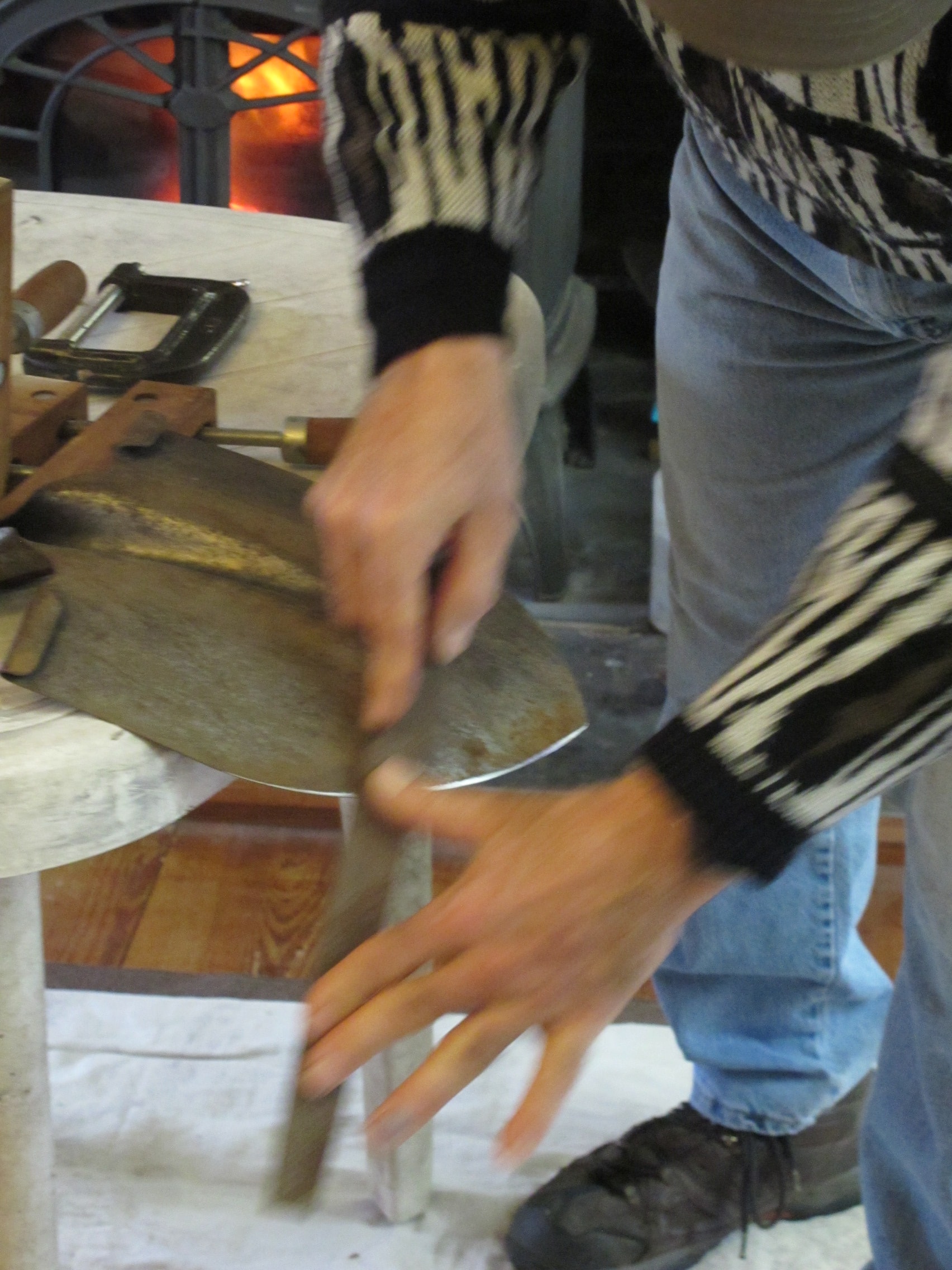 Craft work at Old Pine Farm